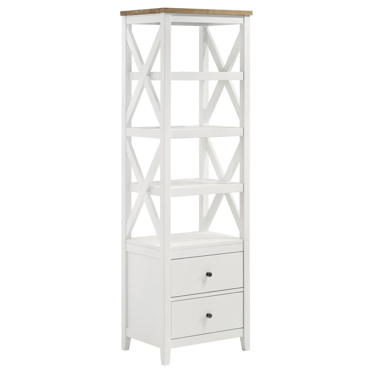Evanston - 3 Piece 67" TV Stand - White