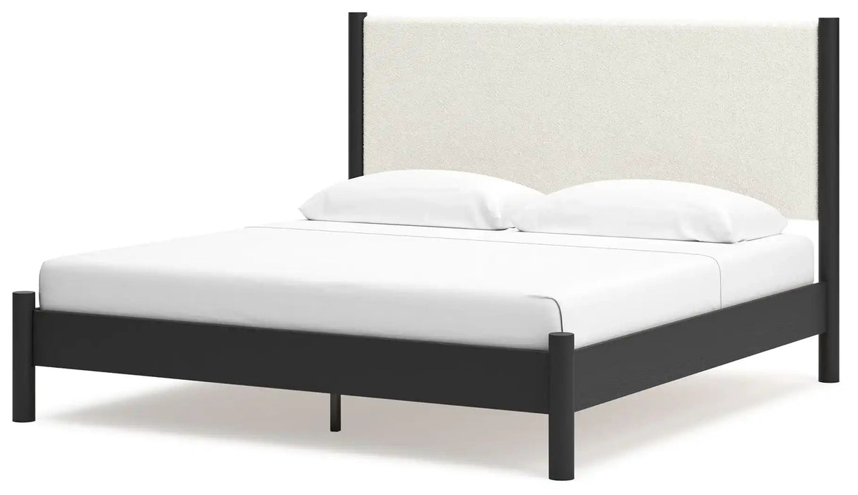 Cadmori - Upholstered Panel Bed - Best Buy Furniture