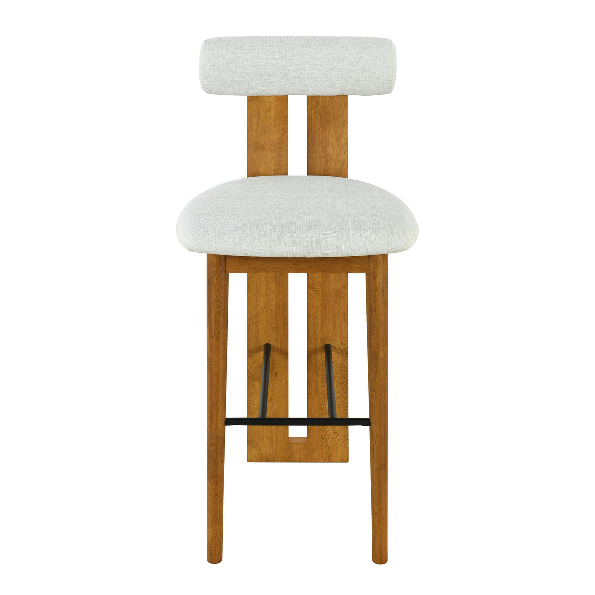 Renee Indoor Wooden Upholstered Barstool