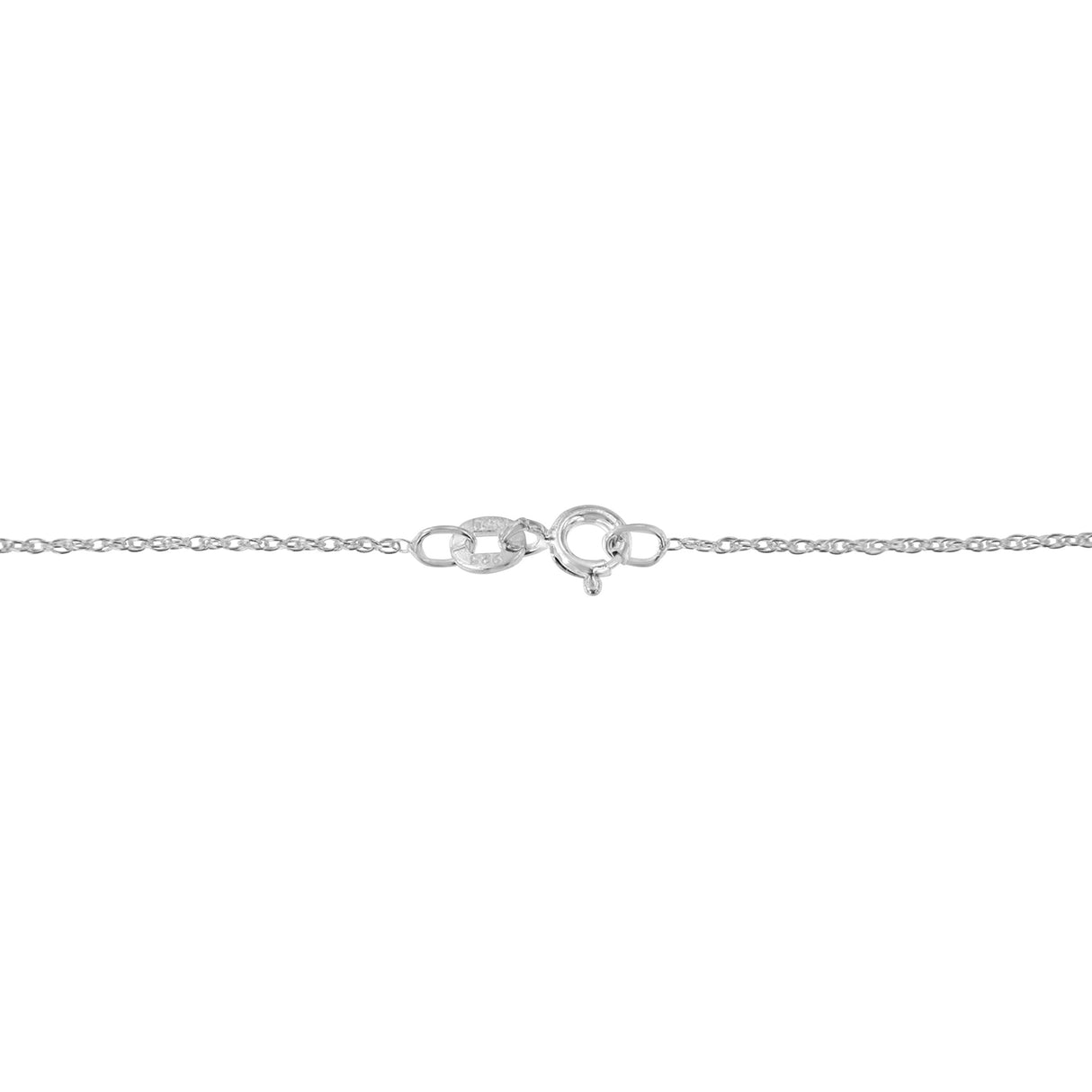 .925 Sterling Silver 4 Cttw Round-Cut Double Row Composite Diamond Heart 18" Pendant Necklace (K-L Color, I1-I2 Clarity)