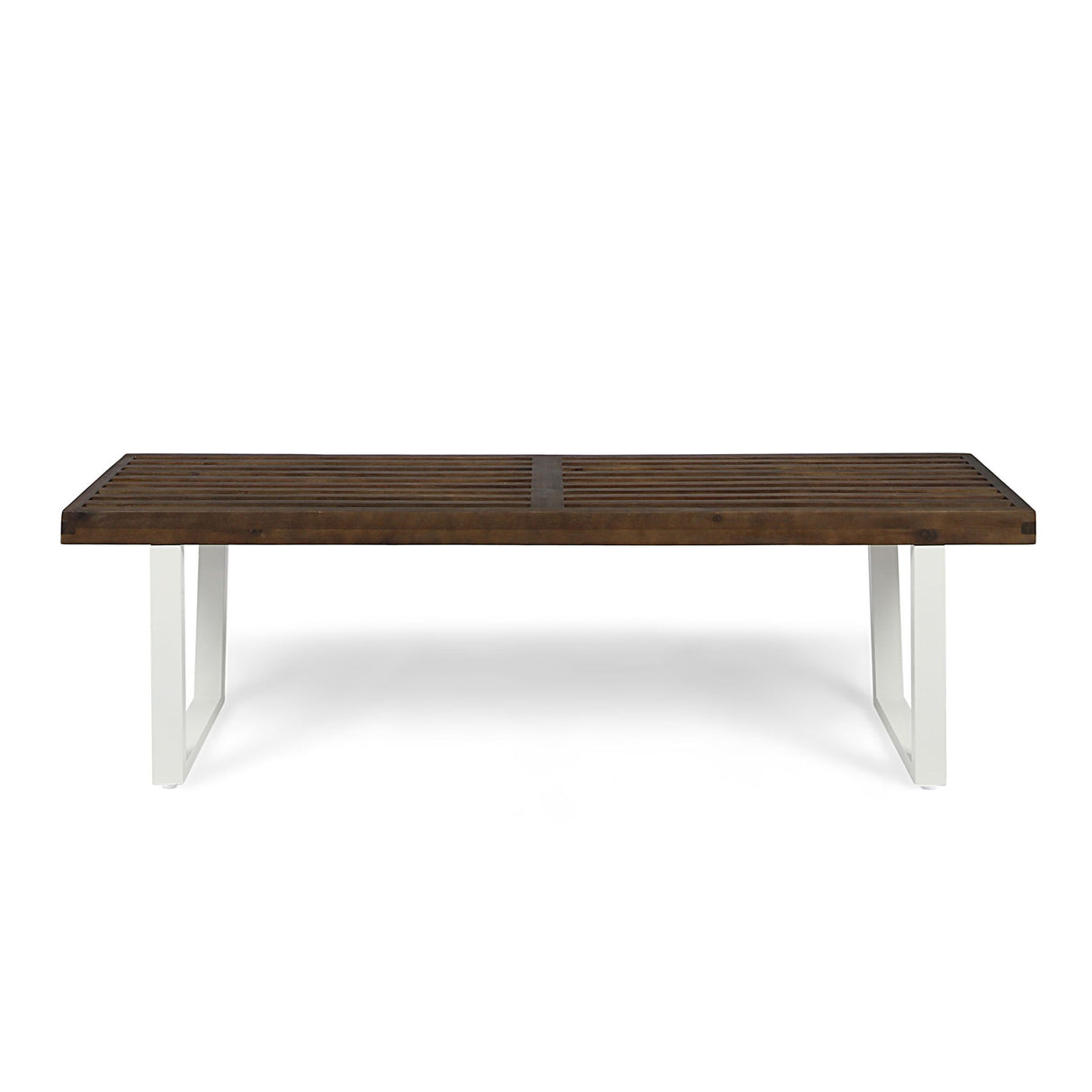 Intrinsic - Outdoor Dining Bench With Slat Top - Best Buy Furniture