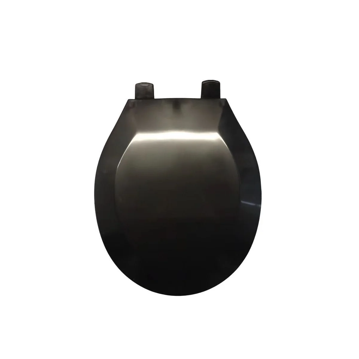 Hard Plastic Toilet Seat With Beveled Edges