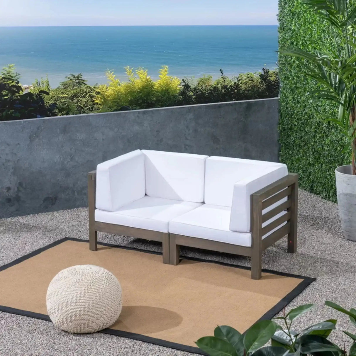 Oana - 2 Piece Loveseat Set With Water Resistant Cushions - Best Buy Furniture