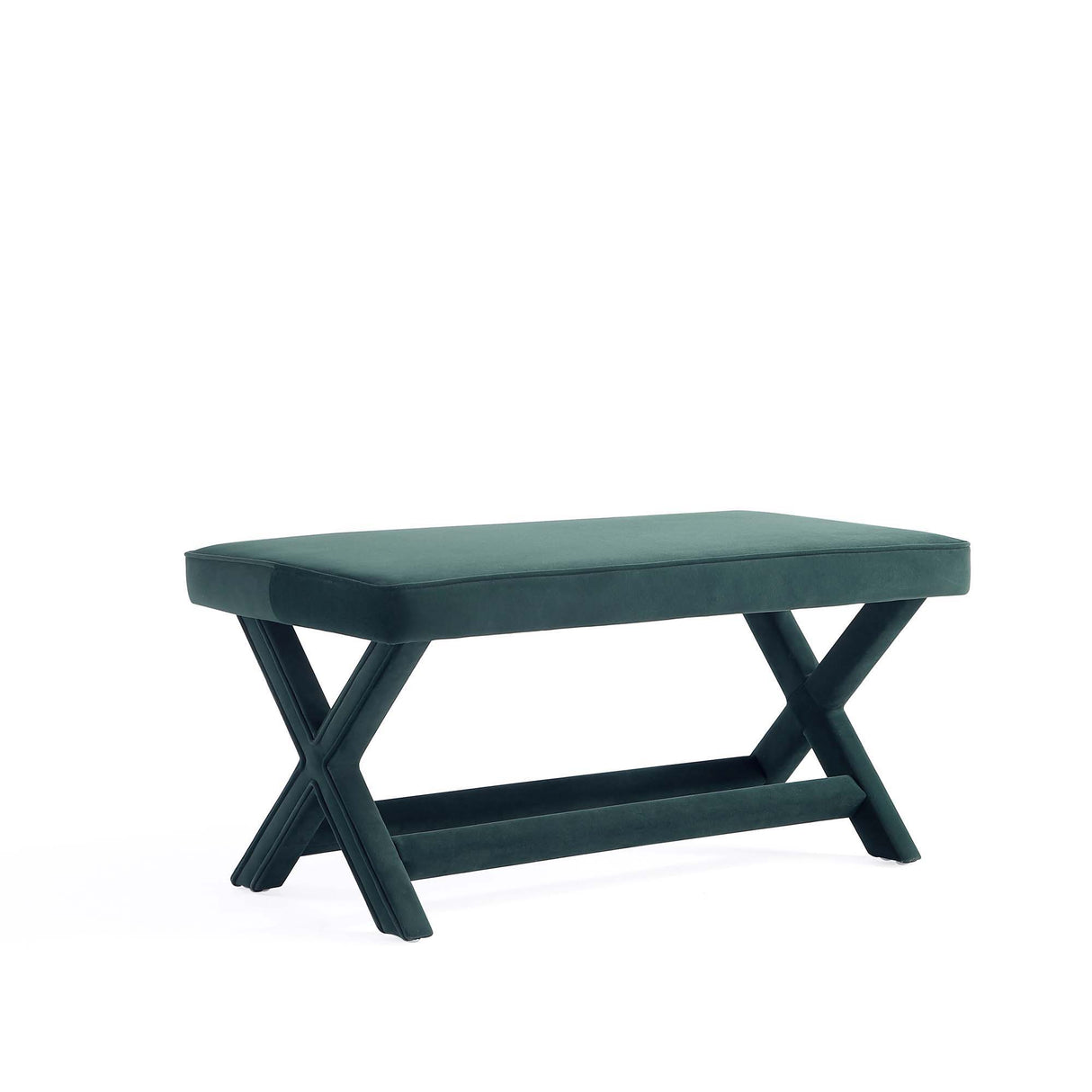 Abigail - Accent Bench With Piped Cushion
