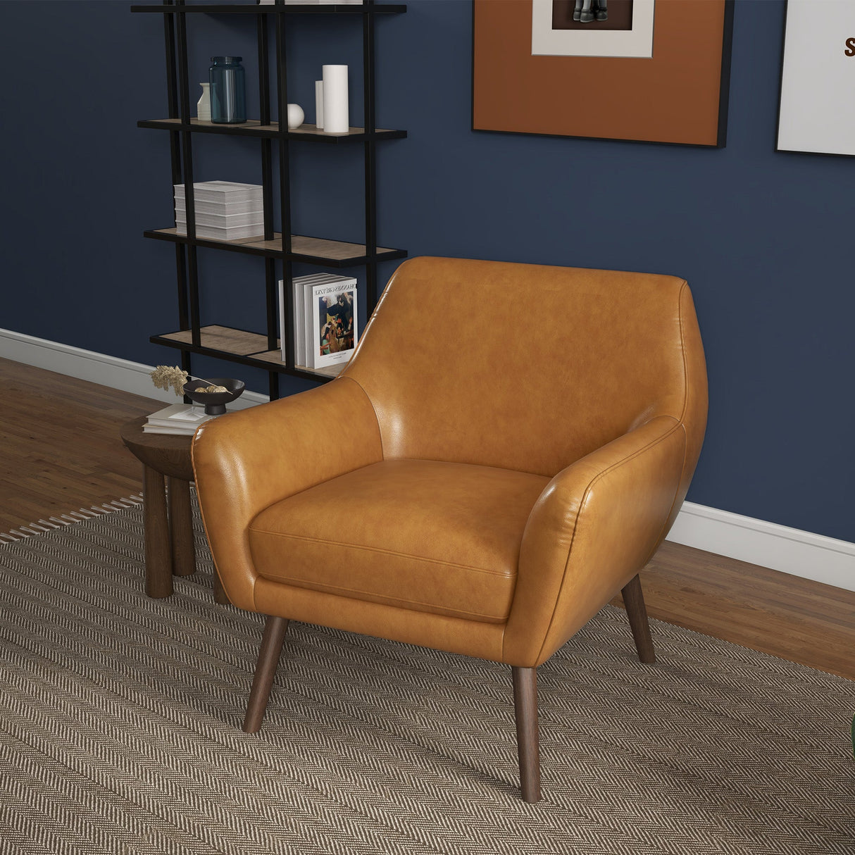 Panom Leather Lounge Chair