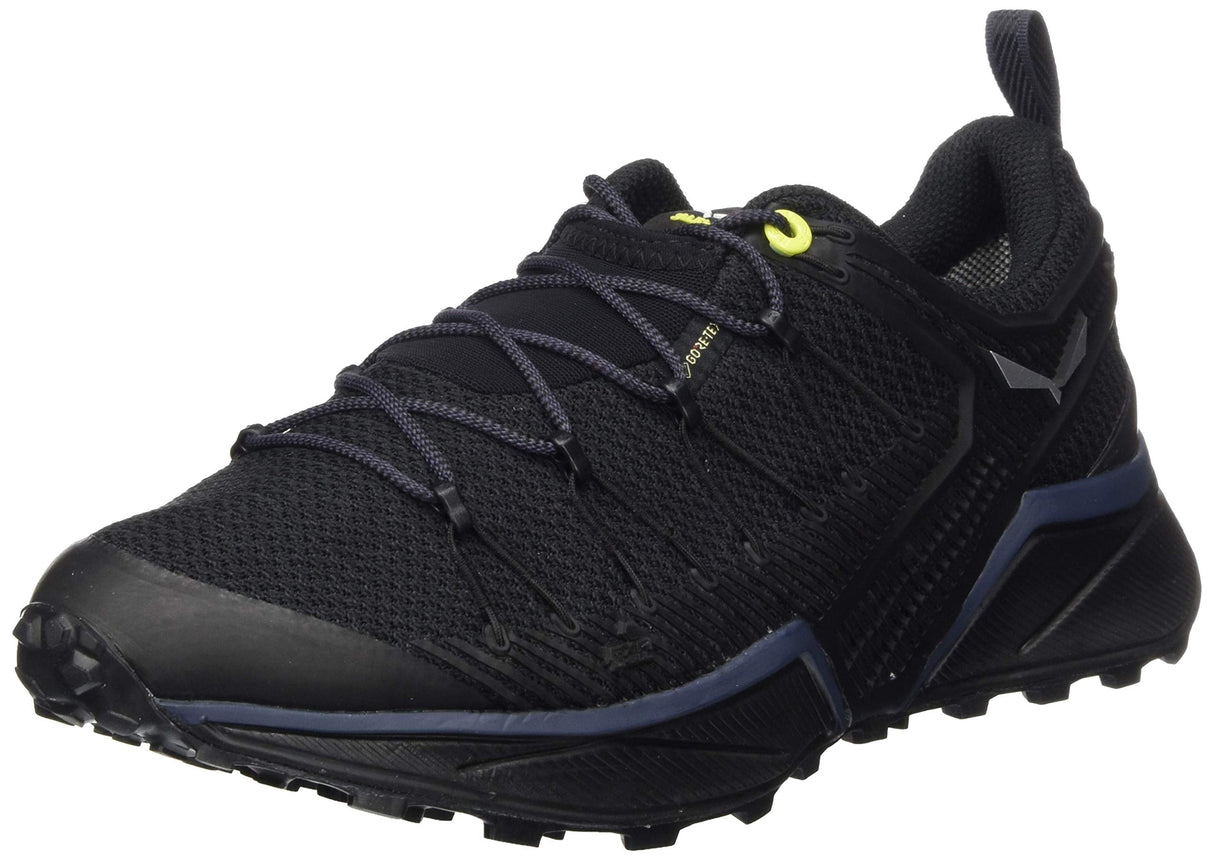 Salewa Men's Dropline GTX Waterproof Hiking Shoes - Black/Fluo Yellow