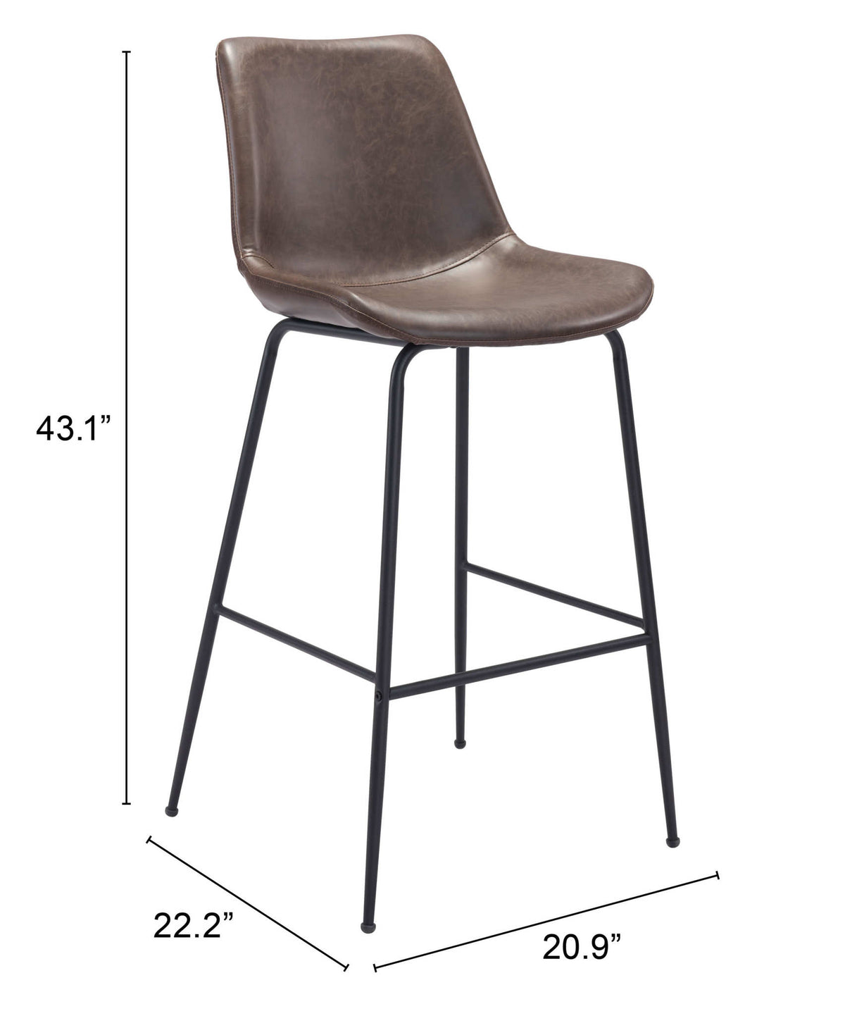 Zuo Modern Byron Barstool