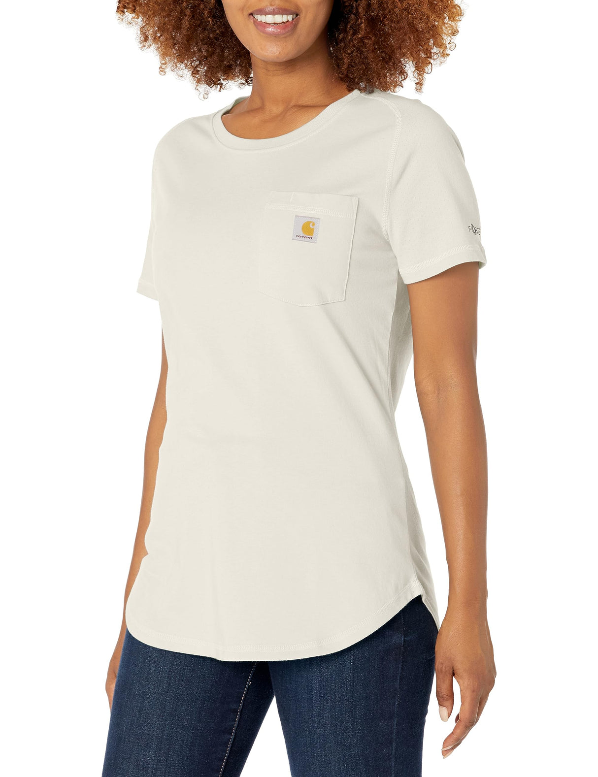 Women's Force Relaxed Fit Midweight Pocket T-Shirt