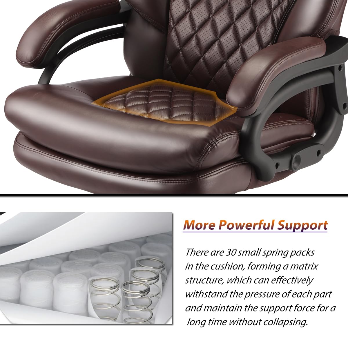 500lbs Big and Tall Office Chair for Heavy People