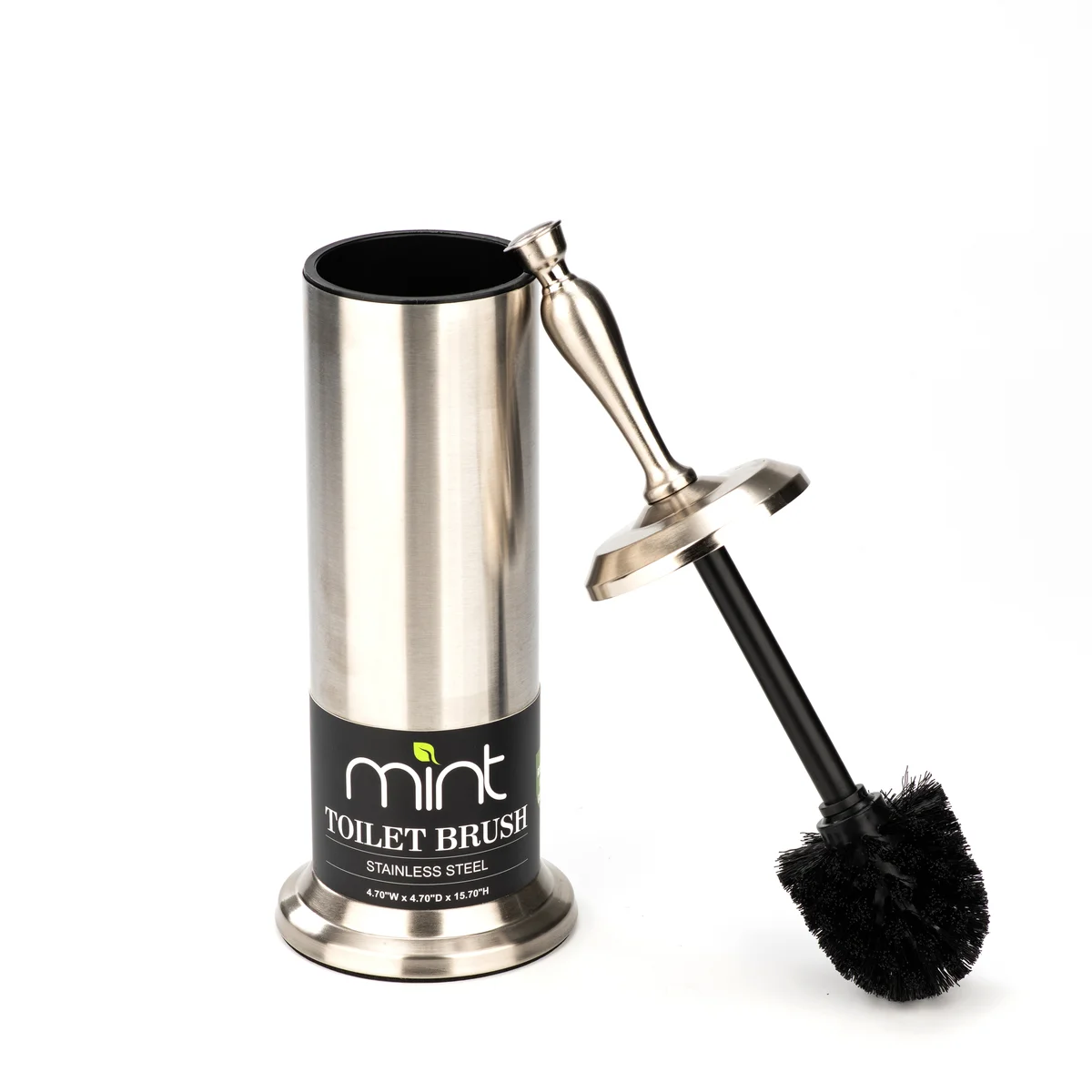 Toilet Bowl Brush with Extra Long Handle and Durable Bristles