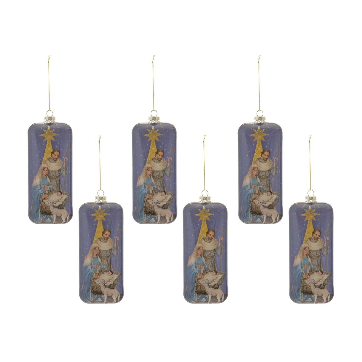 Glass-Nativity-Scene-Ornament-(Set-of-6)-Christmas-Ornaments