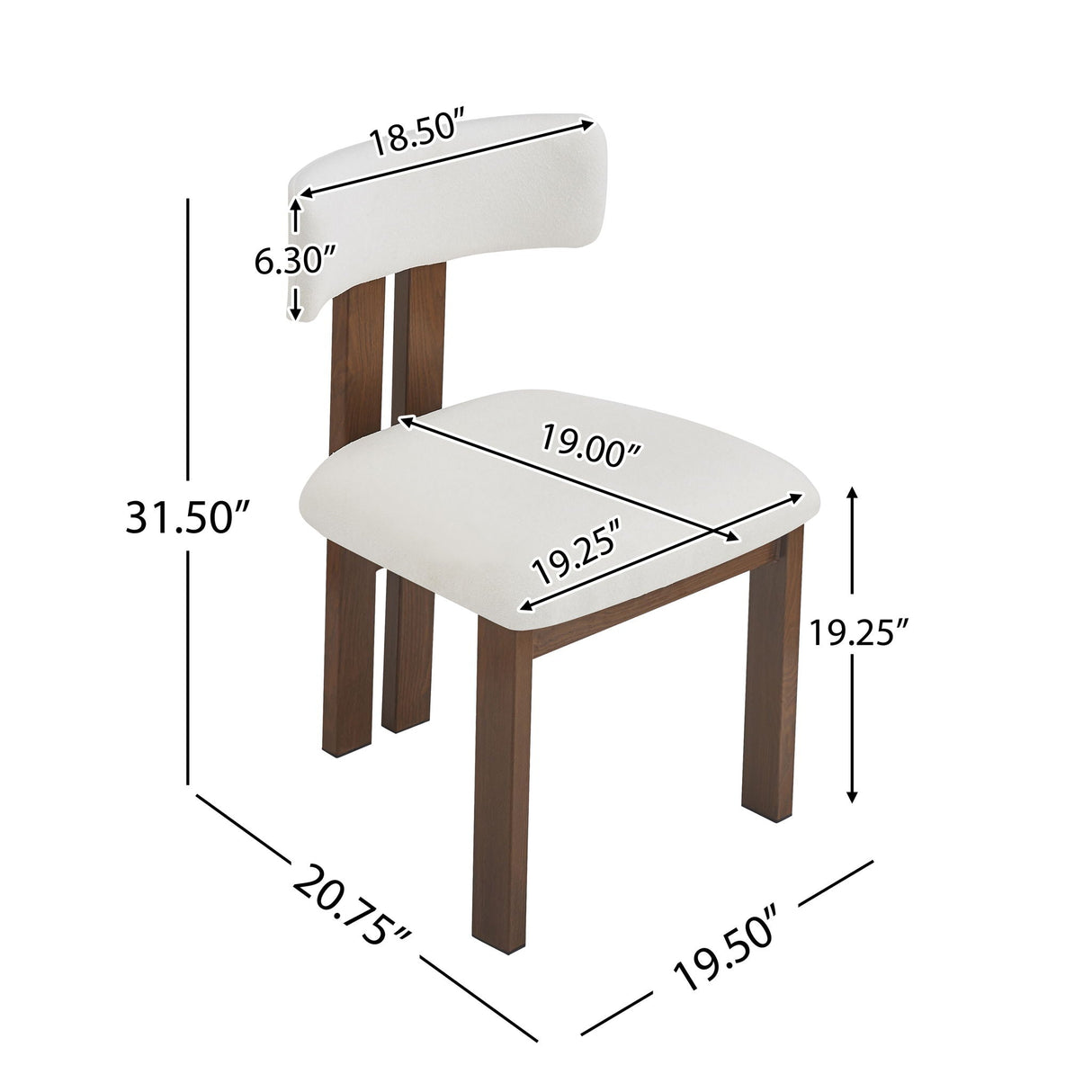 Modern Upholstered Armless Dining Chairs With Metal Legs - Best Buy Furniture