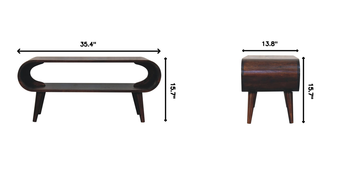 Amaya - Coffee Table - Light Walnut