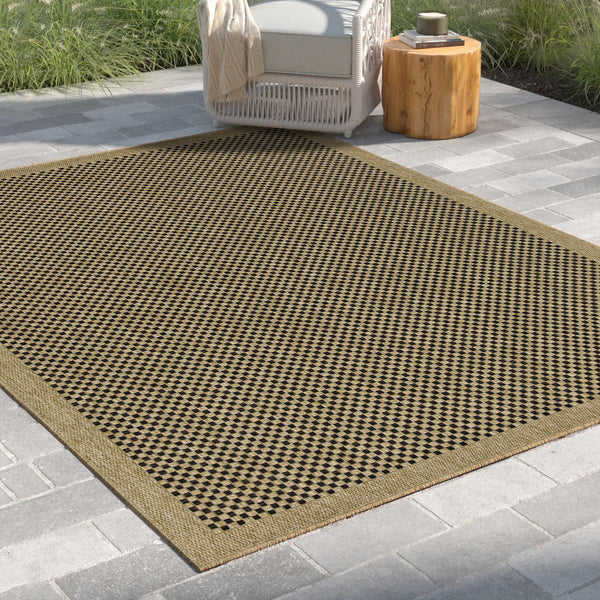 Earth - Indoor / Outdoor Area Rug Polypropylene - Jute /