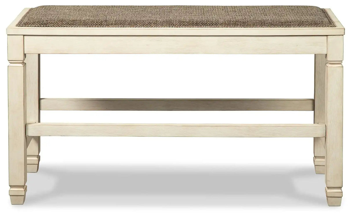 Bolanburg - DBL Counter UPH Bench - Beige
