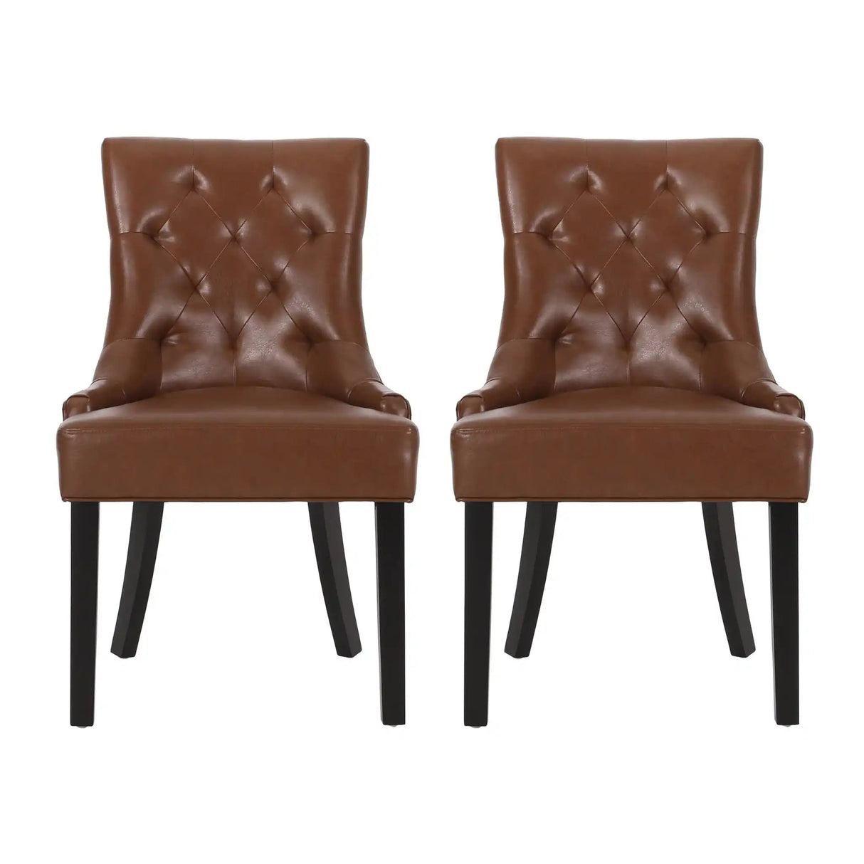 Cheney - Contemporary Dining Chair Tufted Upholstery (Set of 2) - Best Buy Furniture