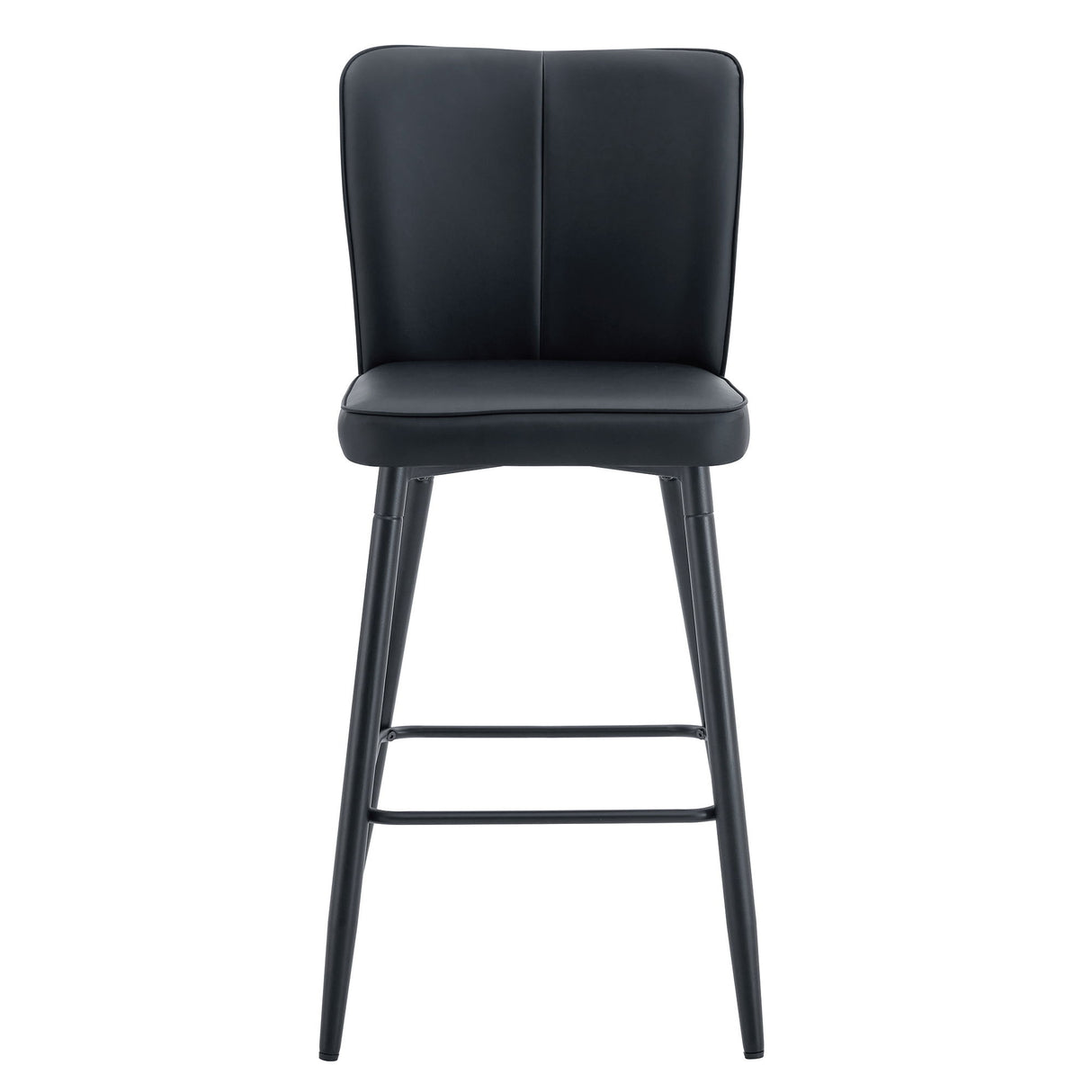 Modern Style Chair With Sleek Backrest Design (Set of 2)