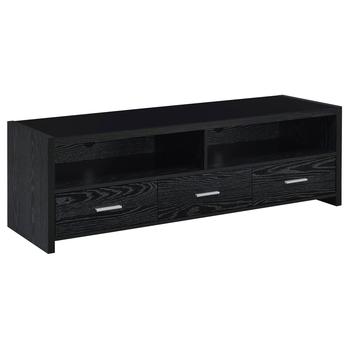 Bossert - 3 Drawer Stand - Black