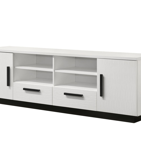 Matilda - TV Stand With Drawers - White Finish