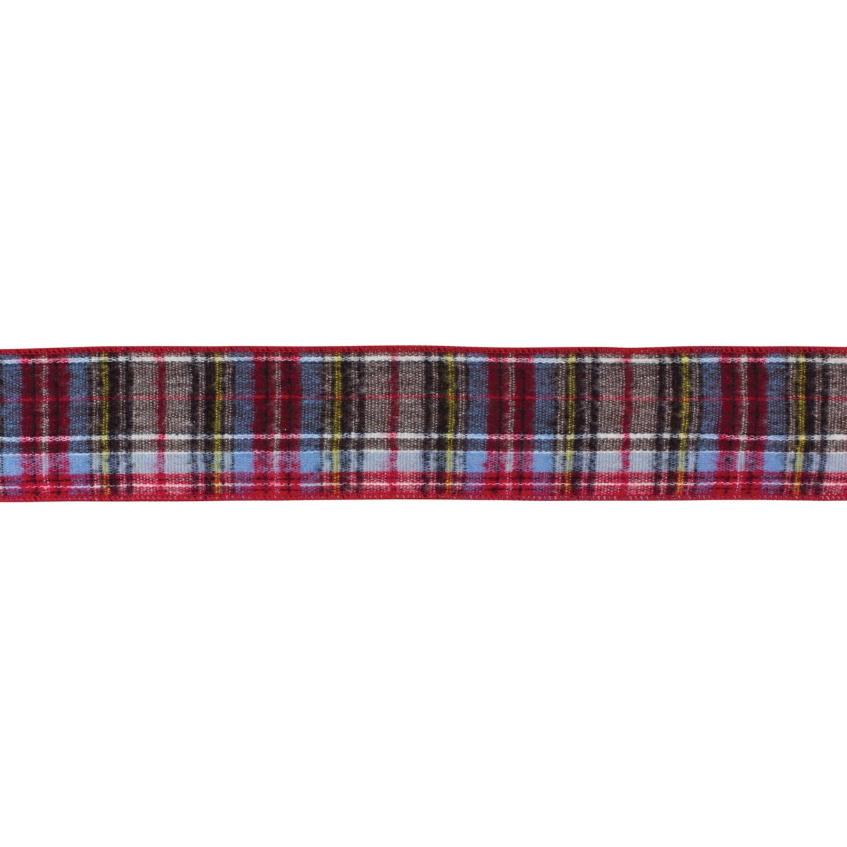 Plaid-Holiday-Ribbon-(Set-of-2)-Ribbons-&-Trim