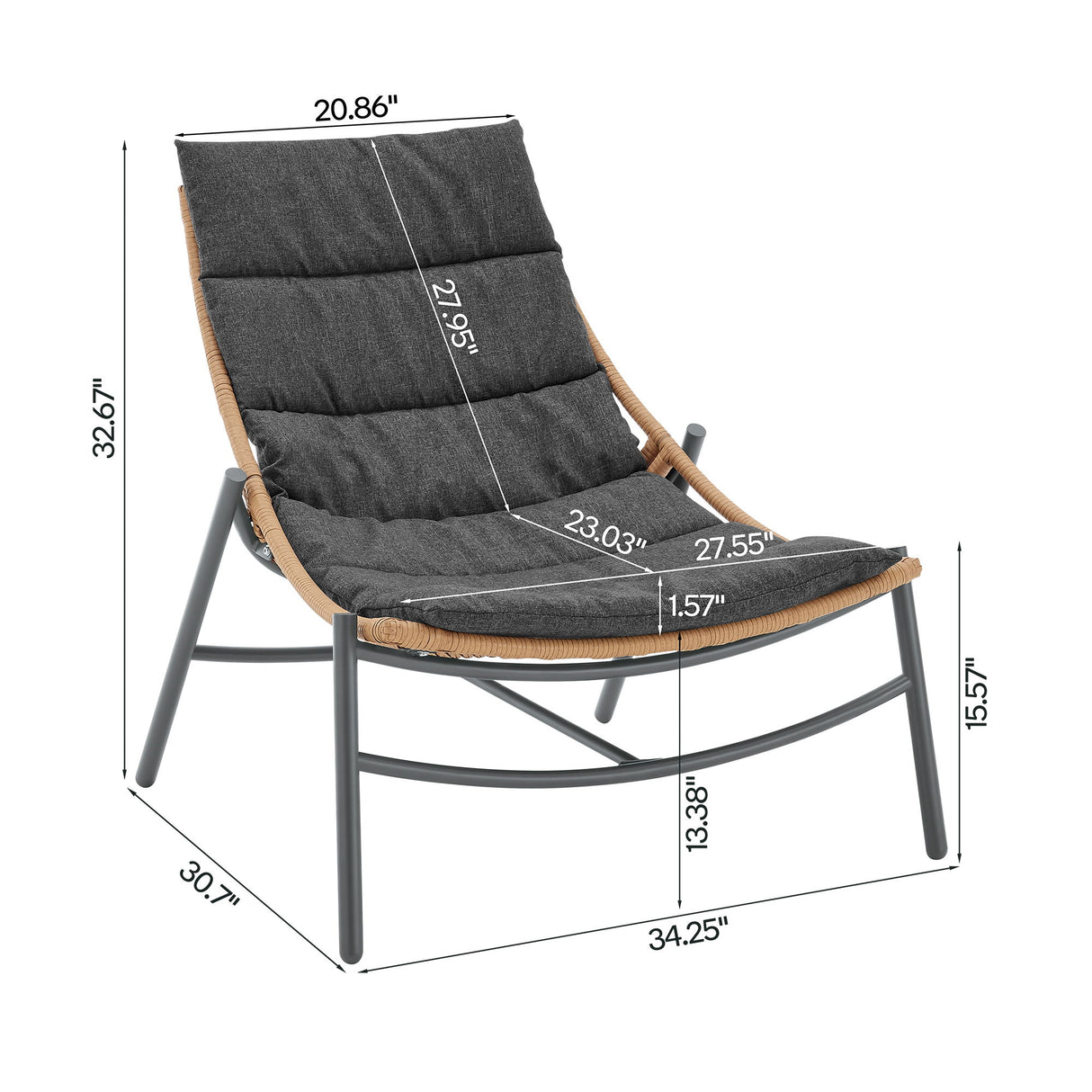 Sunset - 3 Piece Conversation Set