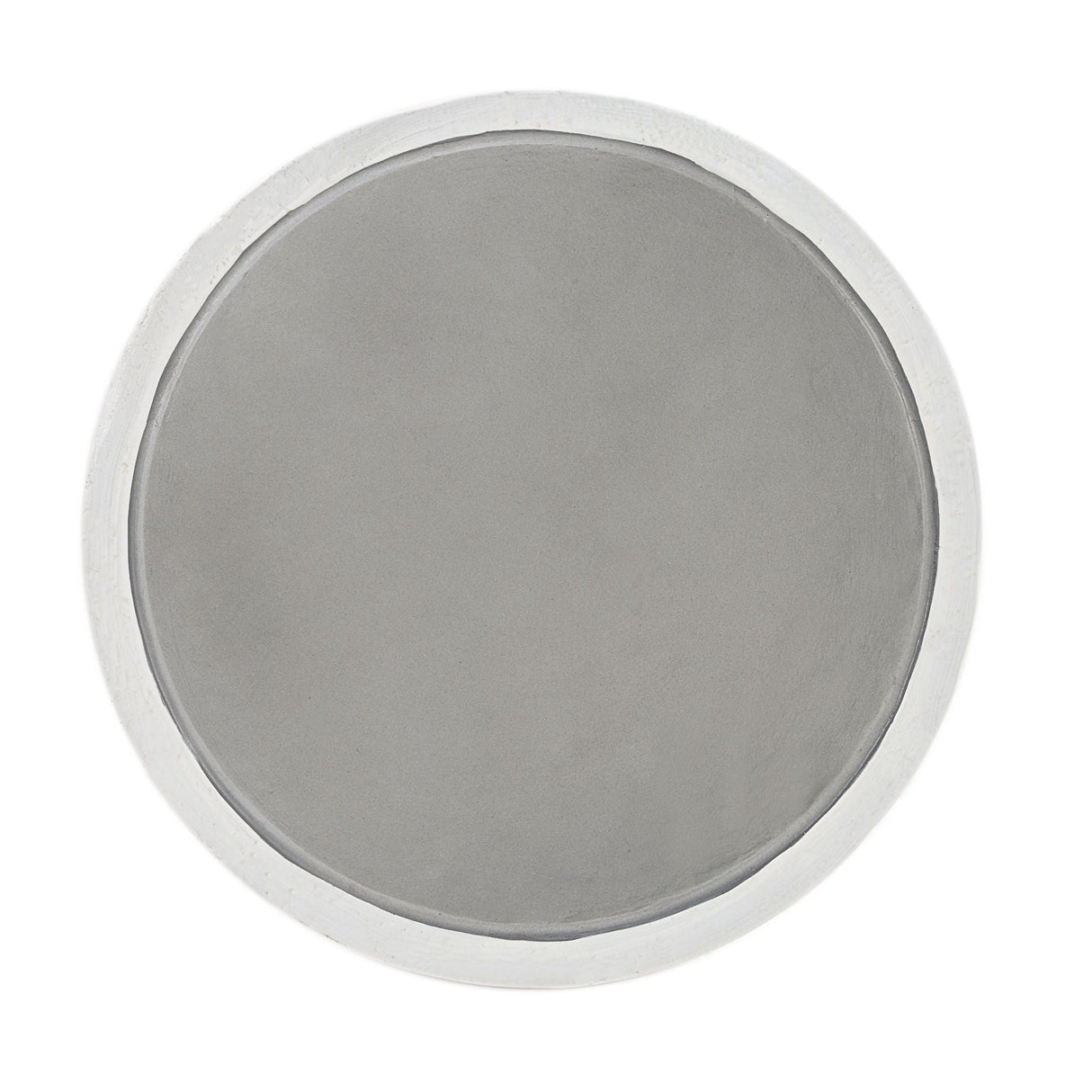 Dylana - Natural Fiber Concrete Accent Table - Gray - Best Buy Furniture
