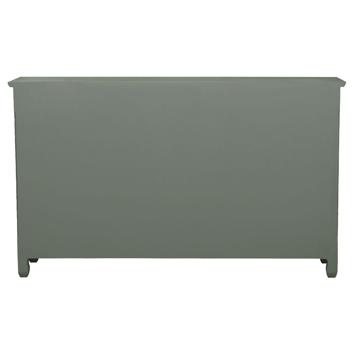 Naomi - 3 Drawer Scrollwork Accent Cabinet - Green