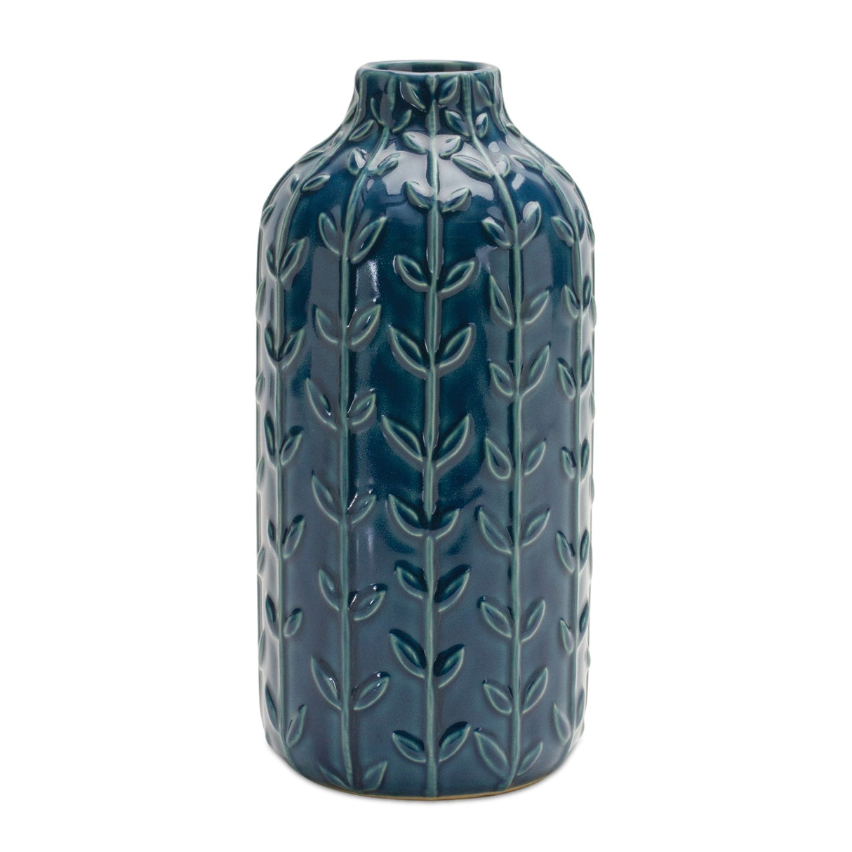 Ceramic-leaf-vase-(set-of-2)-Vases