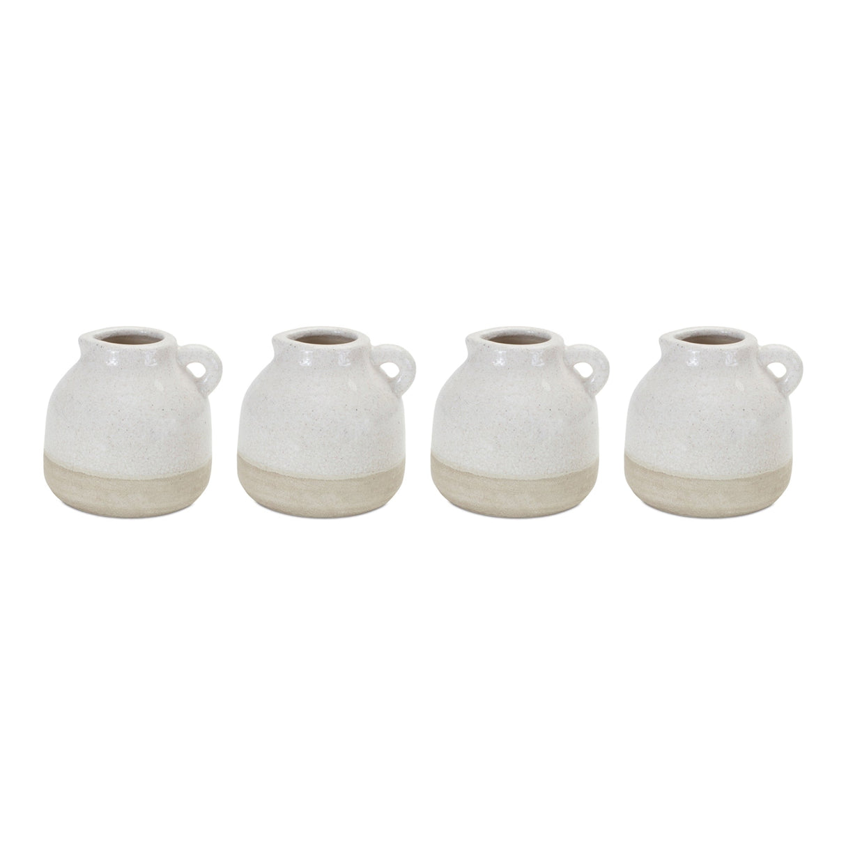 Stoneware bud vase (set of 4)