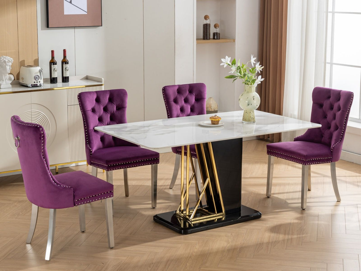 Nikki - Contemporary Upholstered Dining Chair (Set of 2)