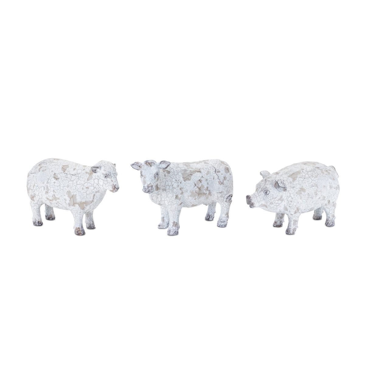 Distressed-farm-animal-figurine-(set-of-3)-Figurines