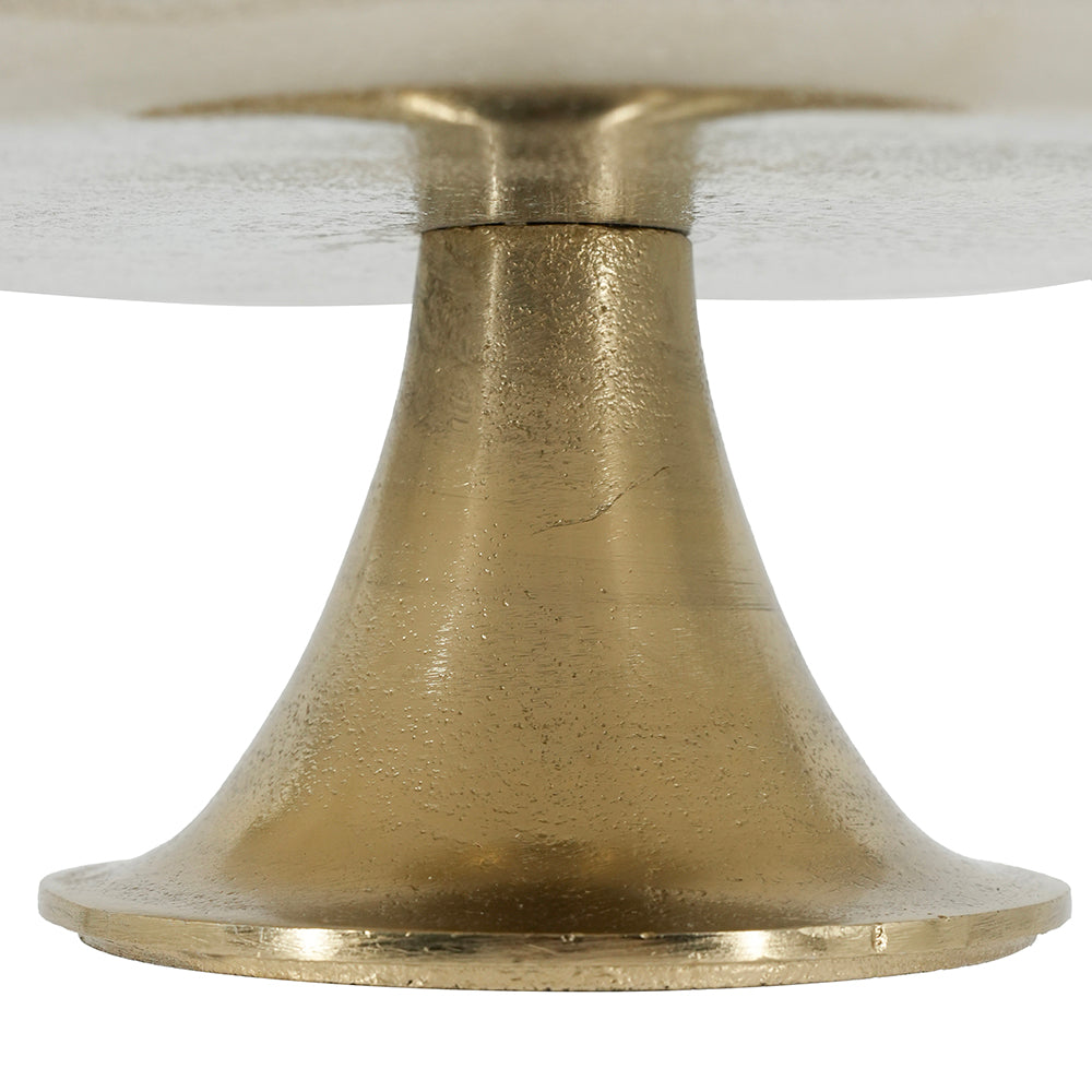 Calla Lily Decorative Pedestal Tray