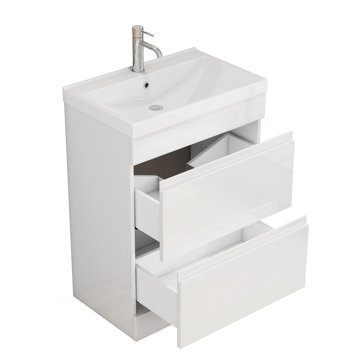 24-inch Bathroom Vanity With Sink Combo
