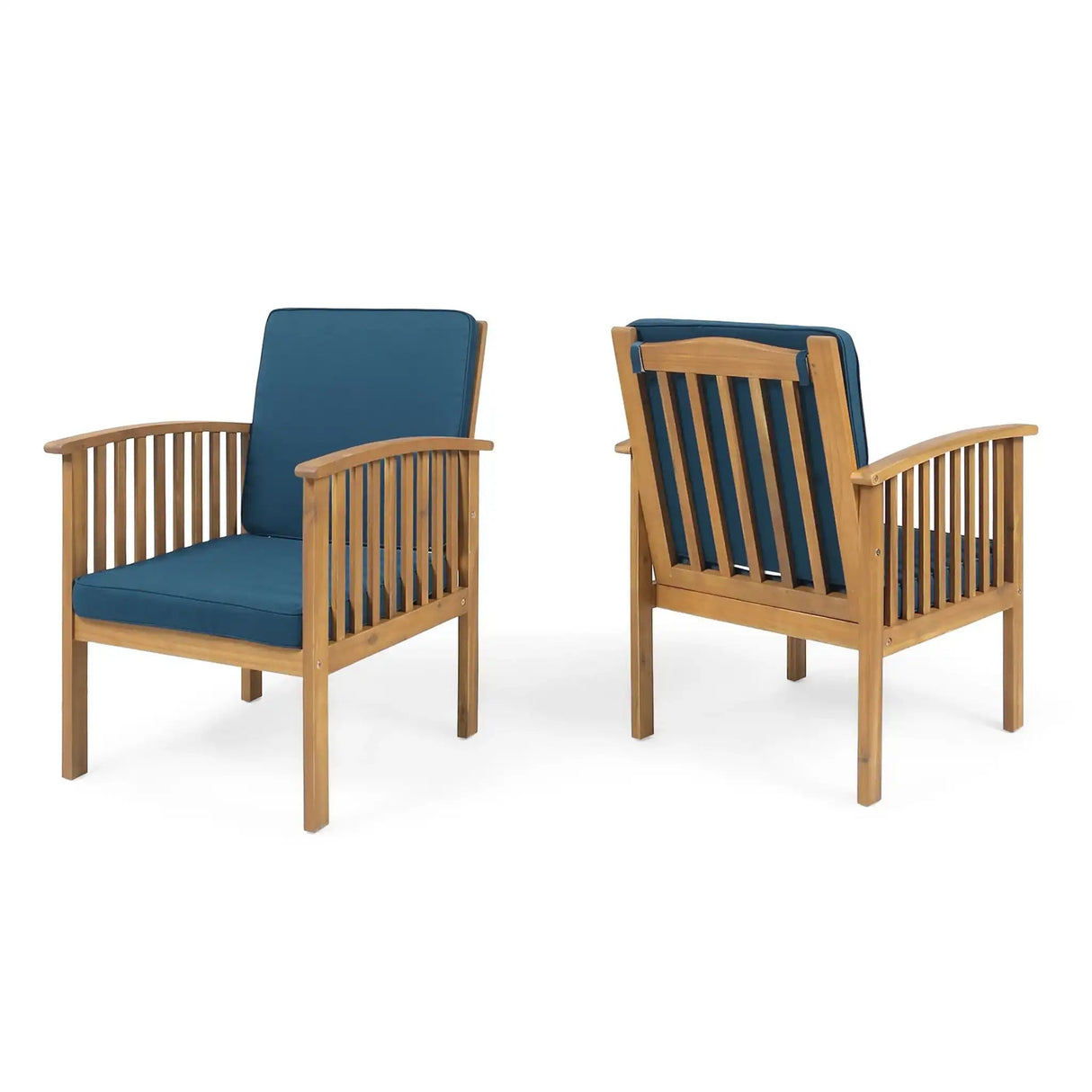 Casa - Acacia Club Chair Coastal Classic Outdoor Seating, Waterproof Fabric - Best Buy Furniture