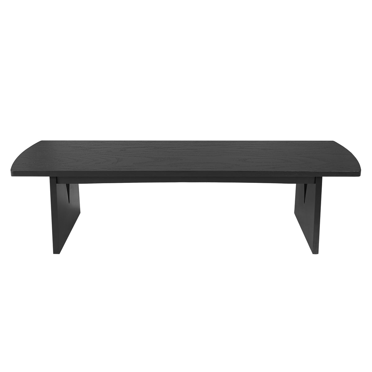 Black Modern Dining Bench