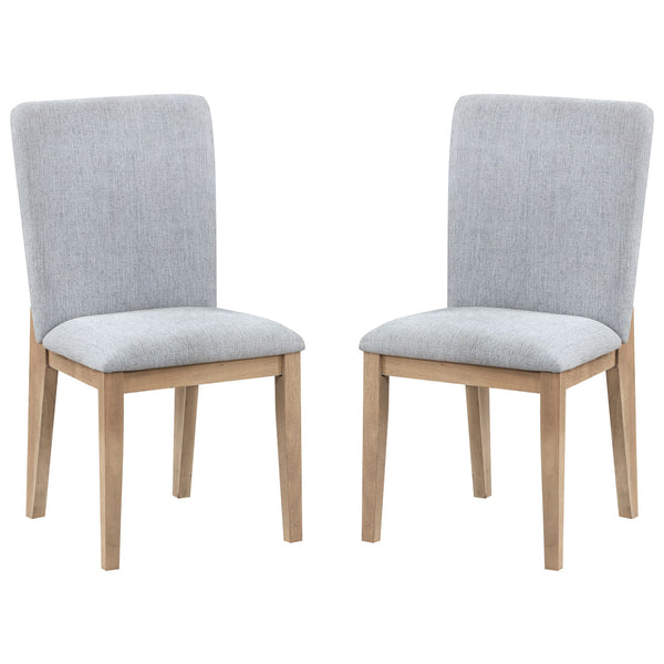 Caspian - And Oak Finish Dining Chair (Set of 2) - Gray