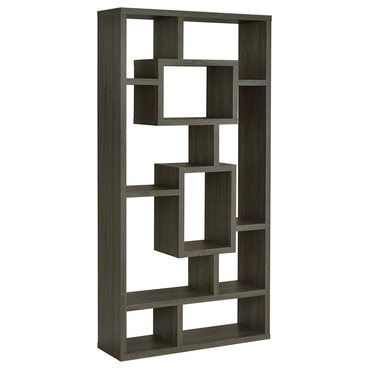 10 Shelf Open Back Bookcase