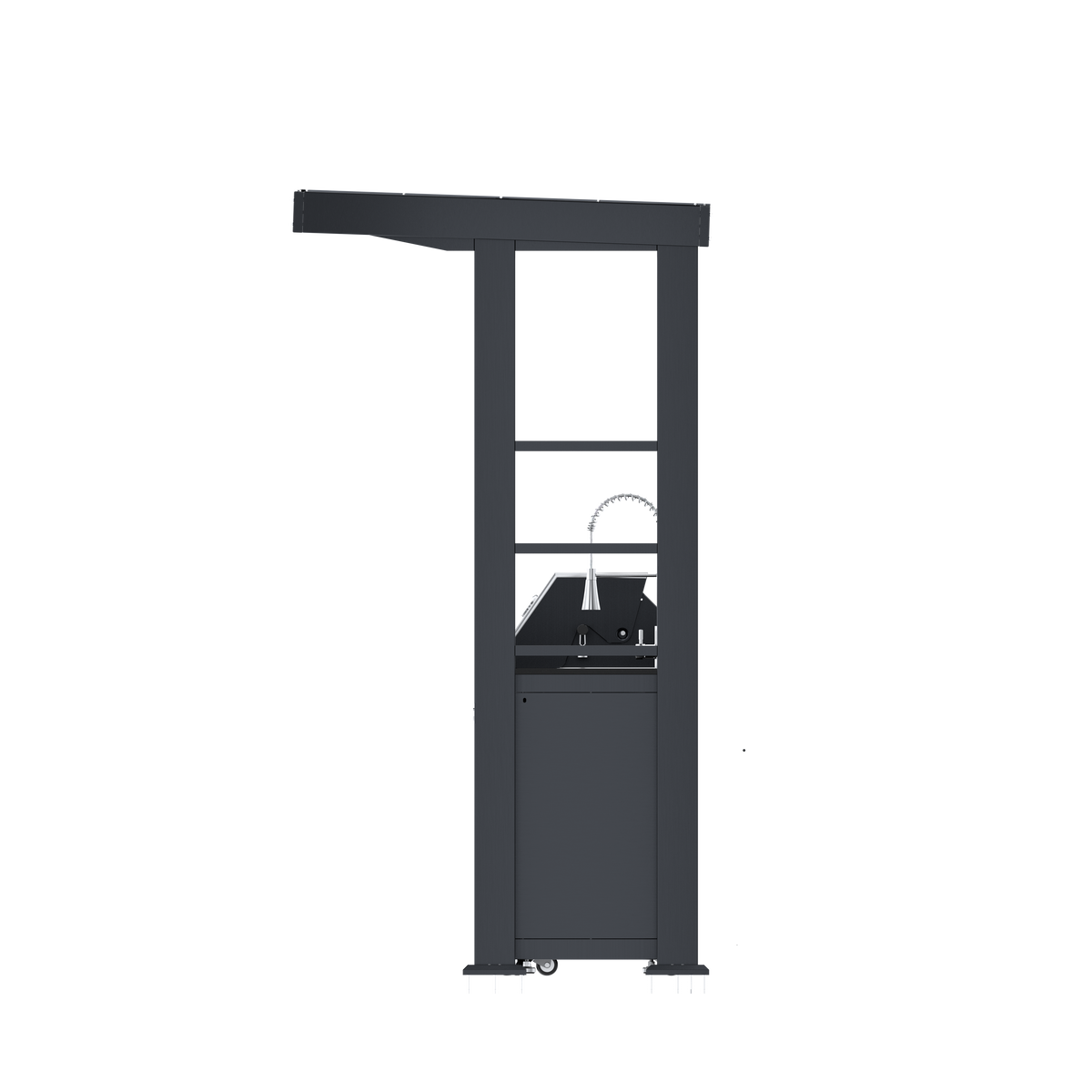 110-Inch Deluxe Stainless Steel Gas Outdoor Kitchen Grill