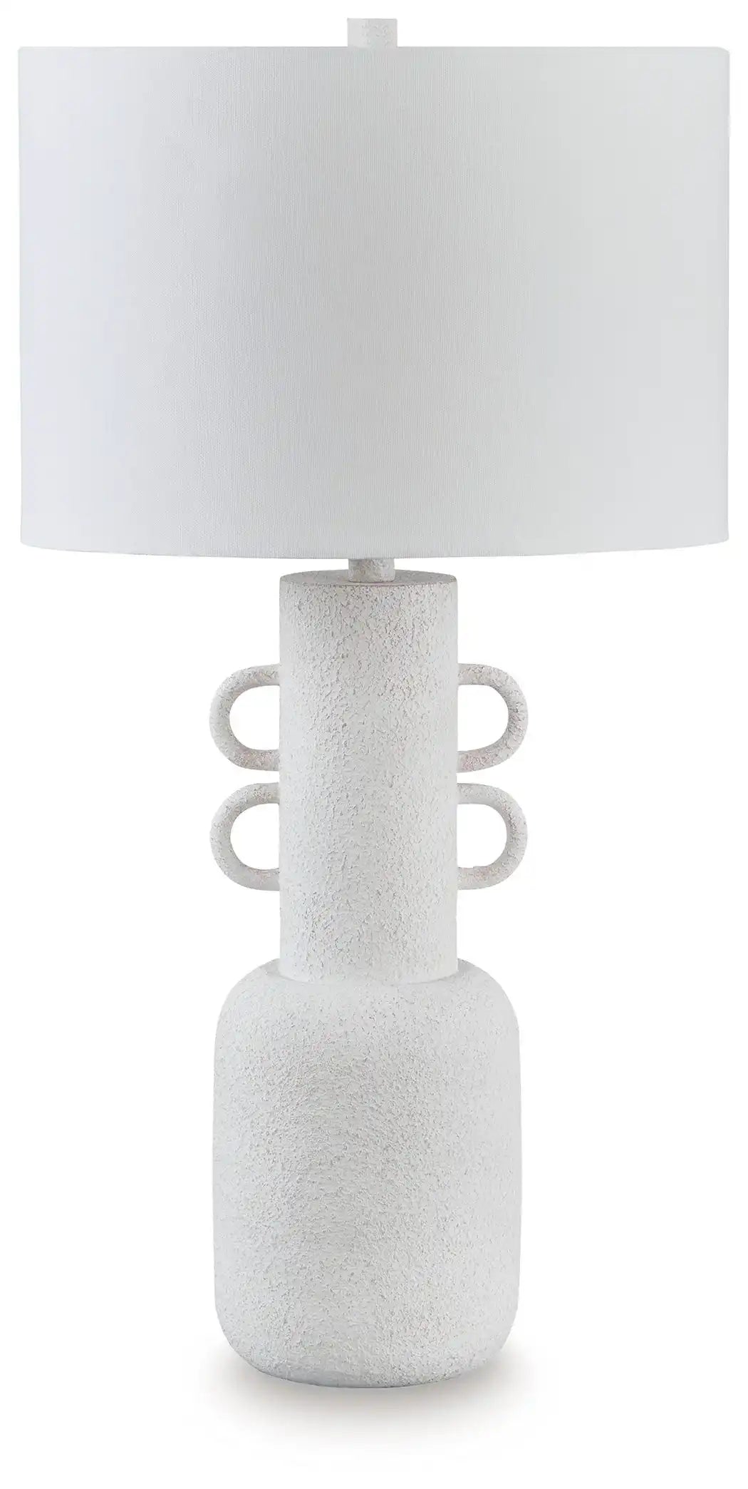 Perringhill - Metal Table Lamp - Distressed White - Best Buy Furniture