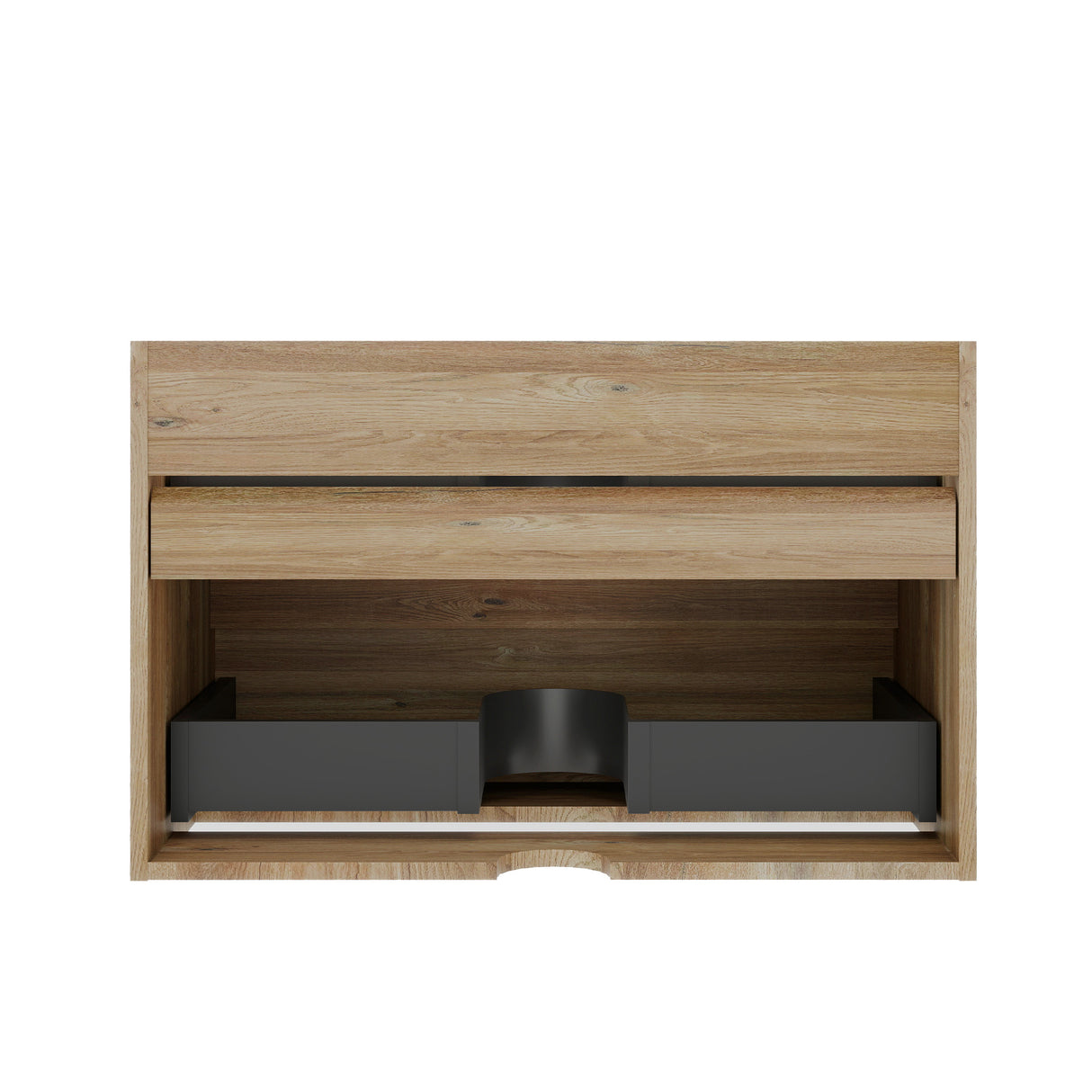 Grace 30 Rough Oak Bathroom Vanity