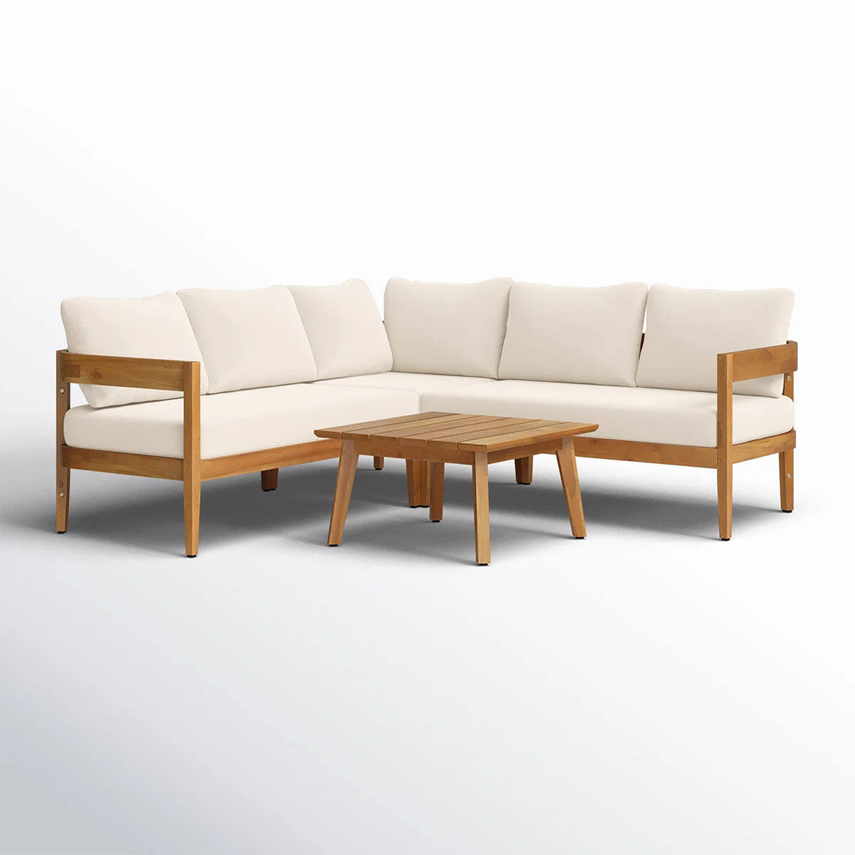 Brooklyn 4-Pcs Sofa Conversation Set