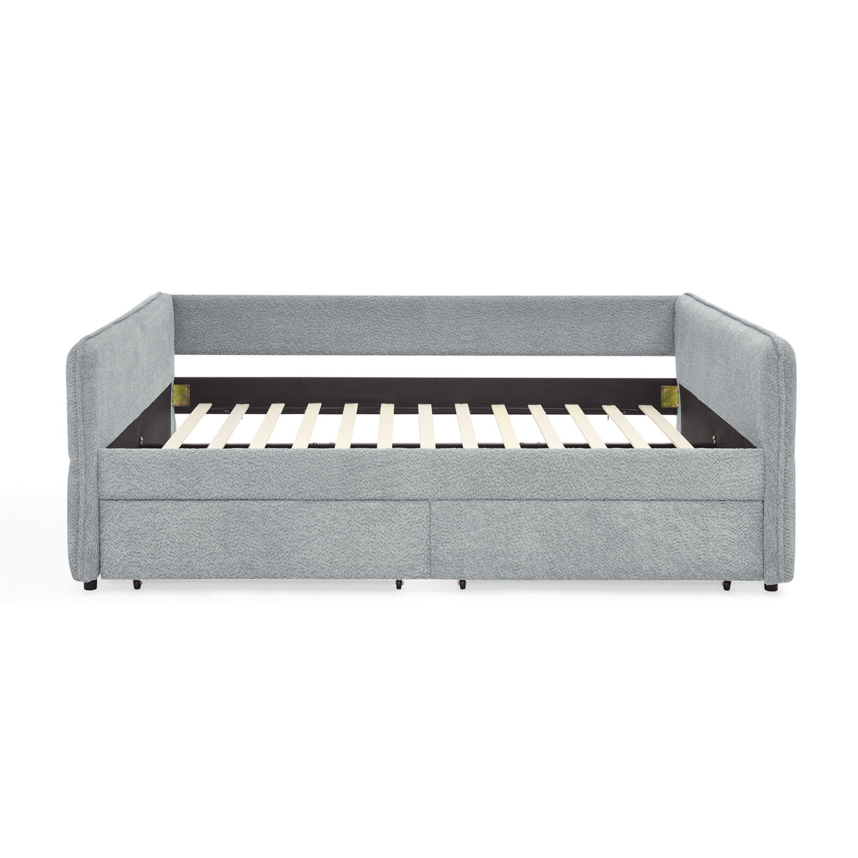 Upholstered Daybed & 2 Drawers