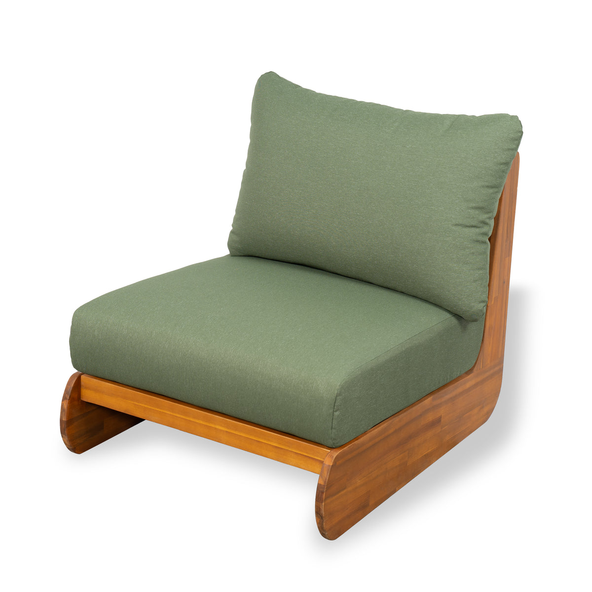 Outdoor Acacia Lazy 5 Seater Chat Set