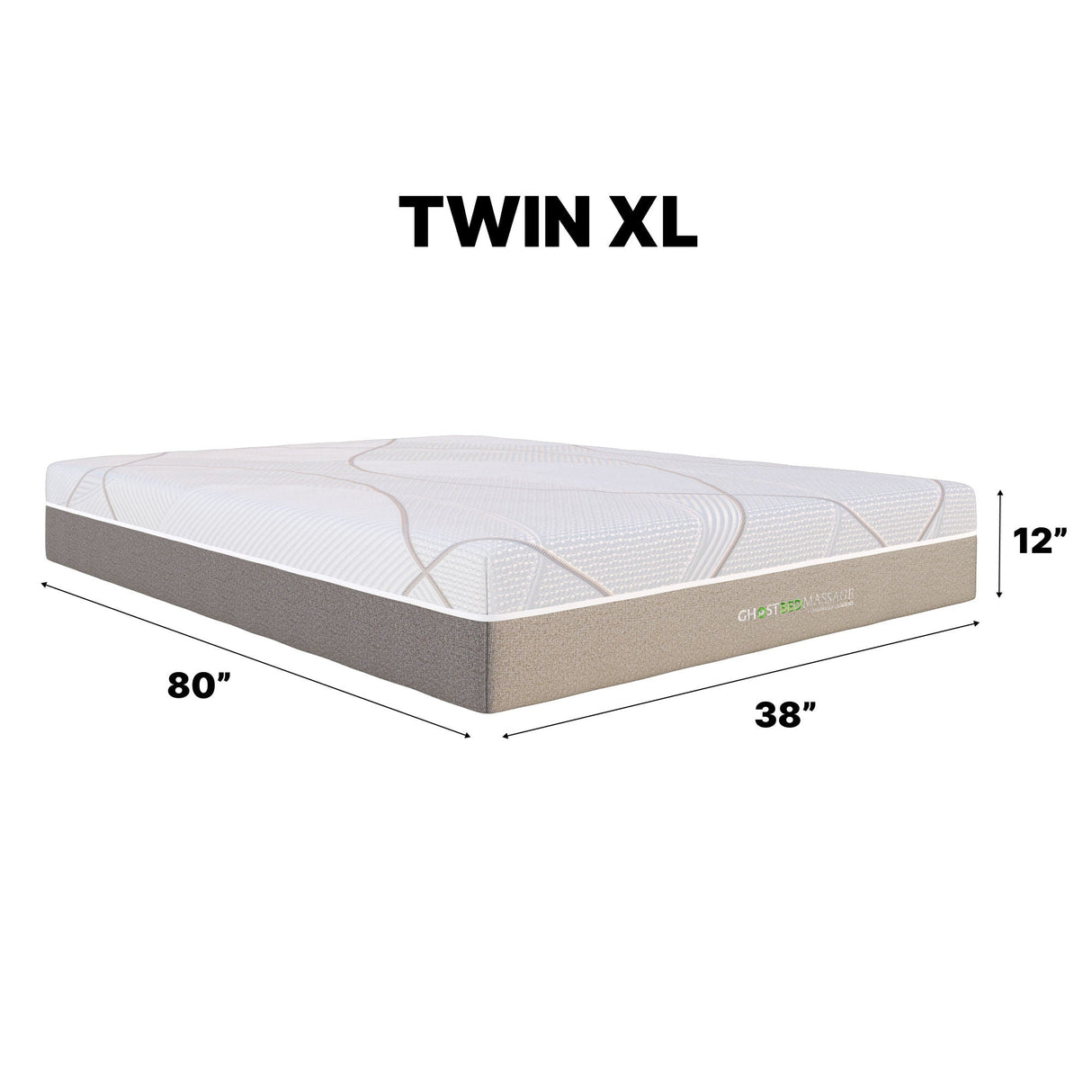 12" Profile Massage Mattress Hybrid