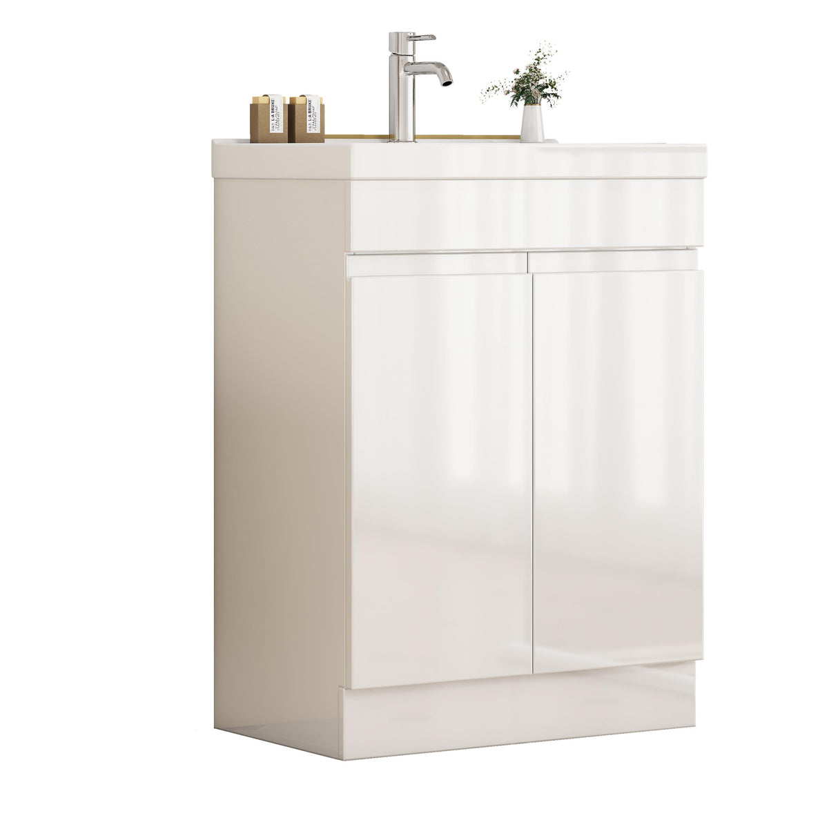 24-Inch Bathroom Vanity With Sink Combo