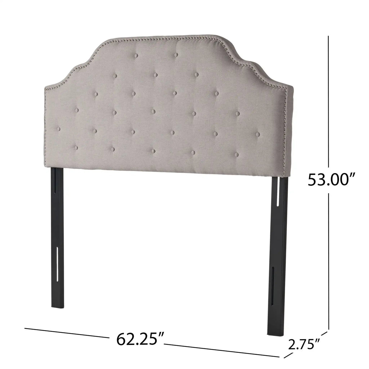 Luella - Button Tufted Upholstered Headboard - Best Buy Furniture