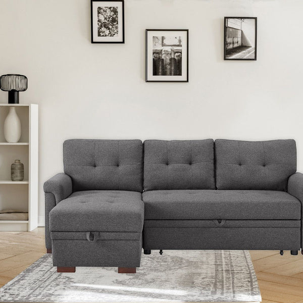 Sierra - Reversible Sleeper Sectional Sofa With Storage Chaise