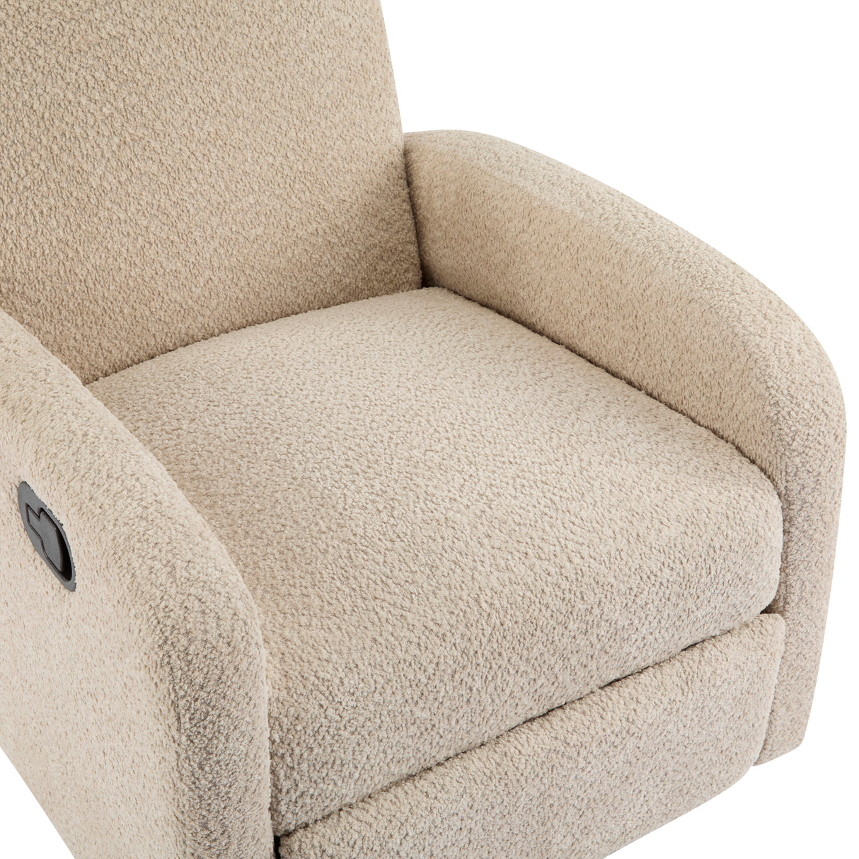 360 Swivel and Glider Recliner Chair - Almond