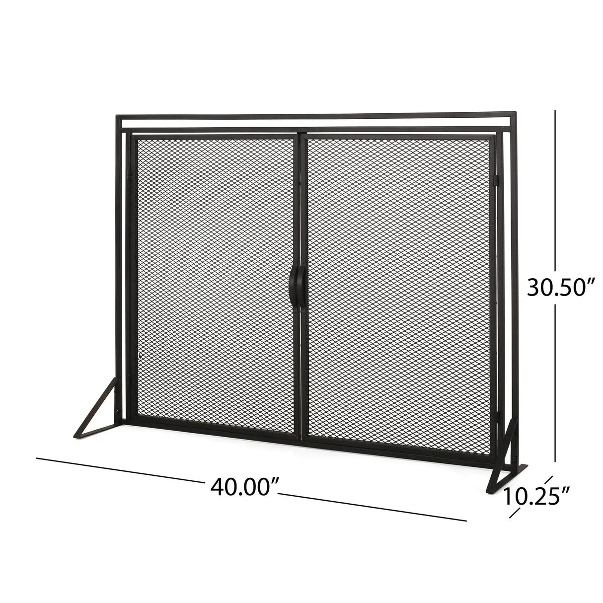 Samantha - Iron Fireplace Screen 2 Door Design - Best Buy Furniture
