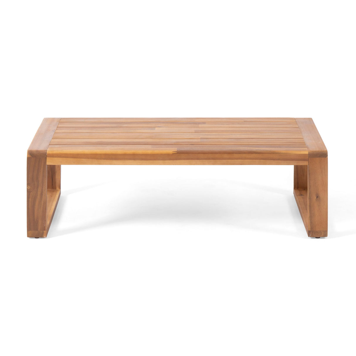 Paloma Contemporary Loveseat and Coffee Table Set with Weather Resistant Cushions